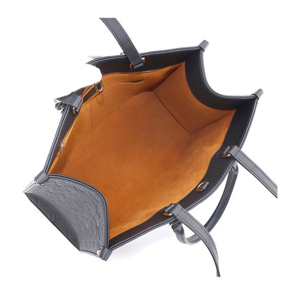 Louis Vuitton Monogram Emplant Onthego MM Shoulder Bag Noir - Picture 6 of 8